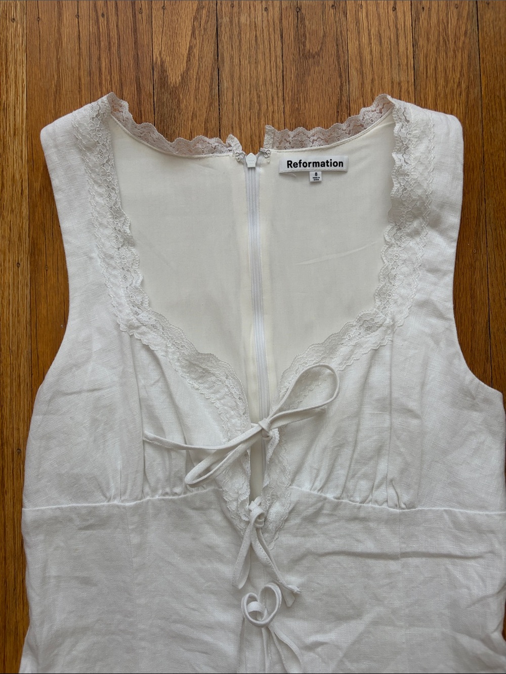 Reformation Reia Linen Dress - Picture 3 of 3